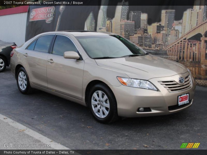 Desert Sand Mica / Bisque 2007 Toyota Camry XLE