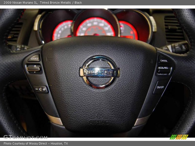 Tinted Bronze Metallic / Black 2009 Nissan Murano SL