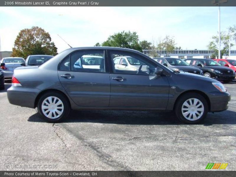 Graphite Gray Pearl / Gray 2006 Mitsubishi Lancer ES