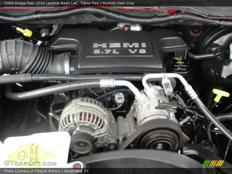  2006 Ram 1500 Laramie Mega Cab Engine - 5.7 Liter HEMI OHV 16-Valve V8