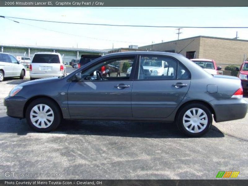 Graphite Gray Pearl / Gray 2006 Mitsubishi Lancer ES