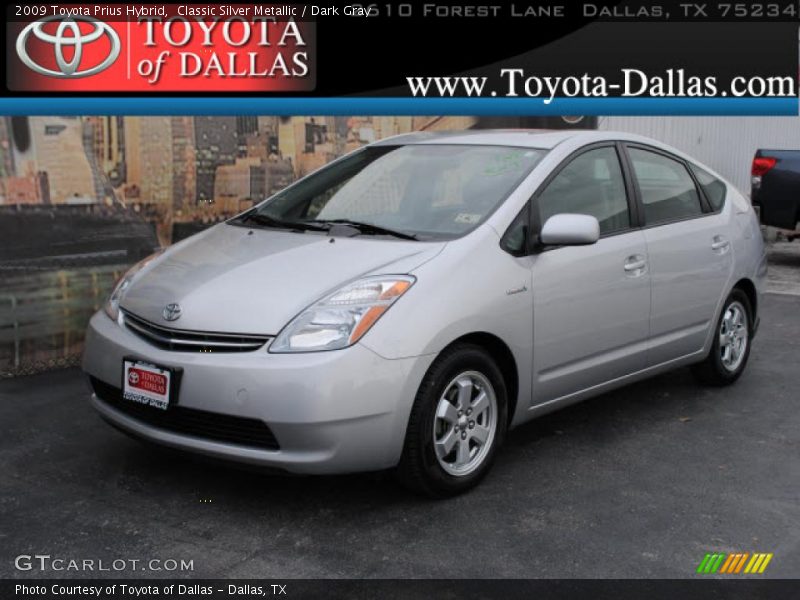 Classic Silver Metallic / Dark Gray 2009 Toyota Prius Hybrid