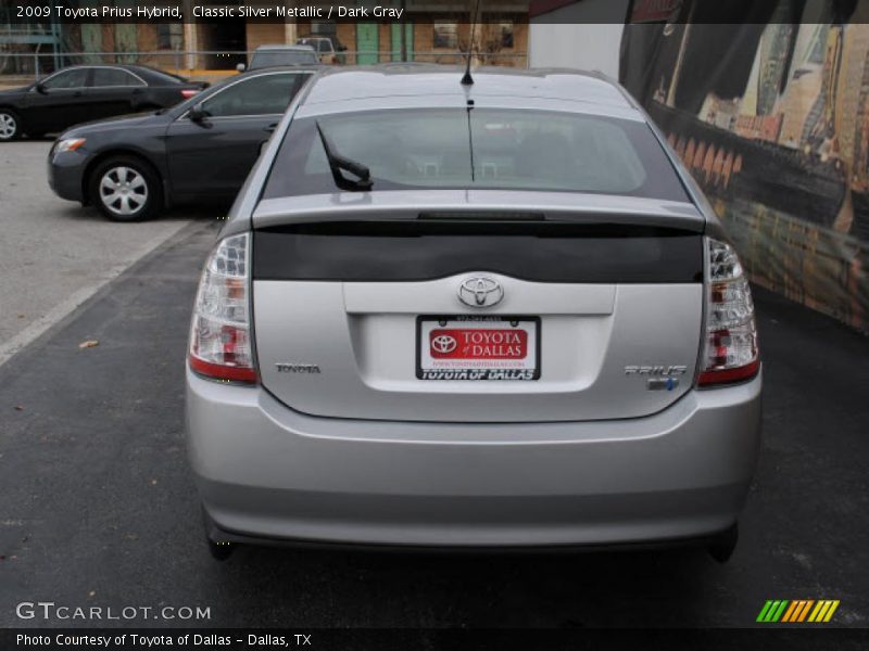 Classic Silver Metallic / Dark Gray 2009 Toyota Prius Hybrid