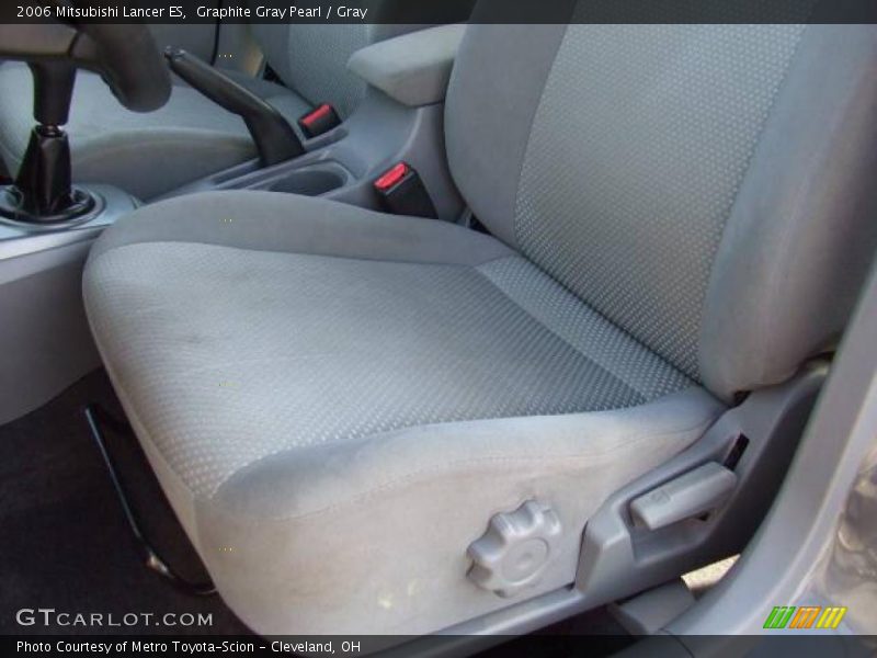 Graphite Gray Pearl / Gray 2006 Mitsubishi Lancer ES