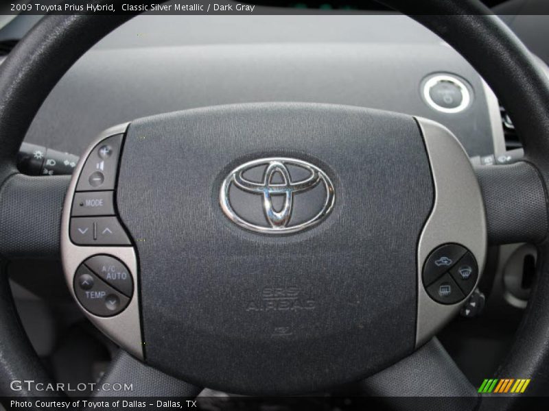 Classic Silver Metallic / Dark Gray 2009 Toyota Prius Hybrid