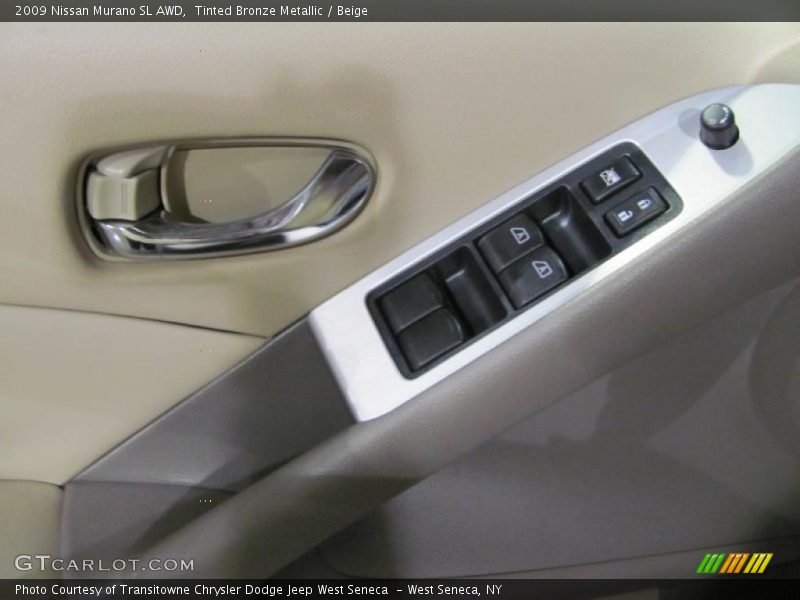Tinted Bronze Metallic / Beige 2009 Nissan Murano SL AWD