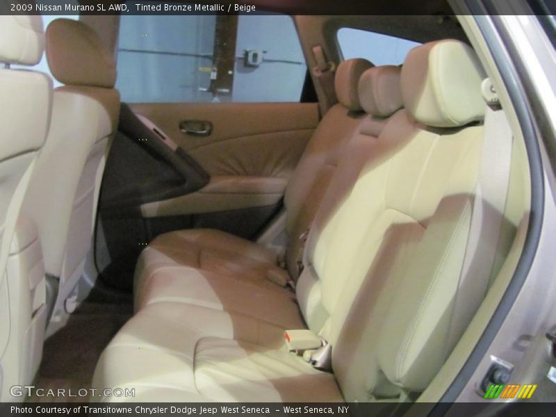 Tinted Bronze Metallic / Beige 2009 Nissan Murano SL AWD