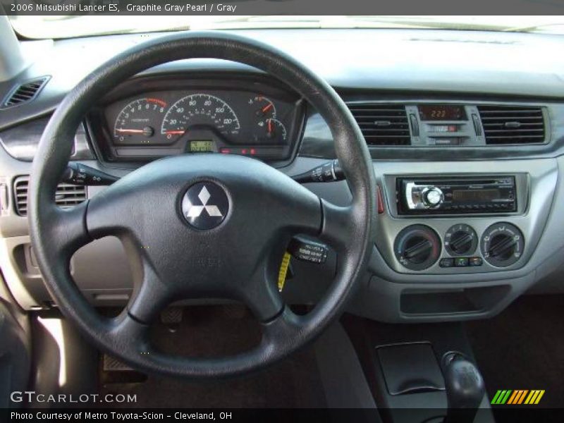Graphite Gray Pearl / Gray 2006 Mitsubishi Lancer ES