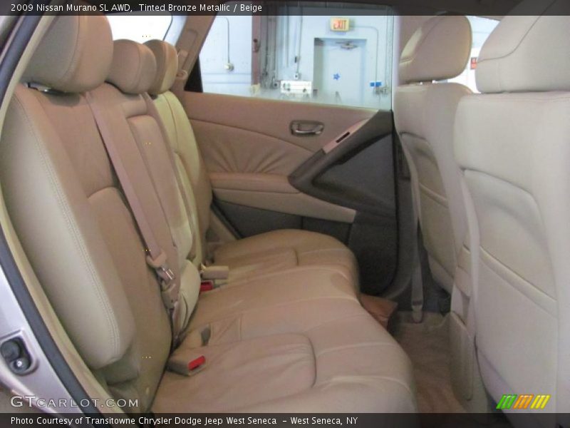 Tinted Bronze Metallic / Beige 2009 Nissan Murano SL AWD
