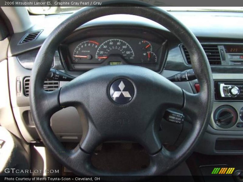 Graphite Gray Pearl / Gray 2006 Mitsubishi Lancer ES