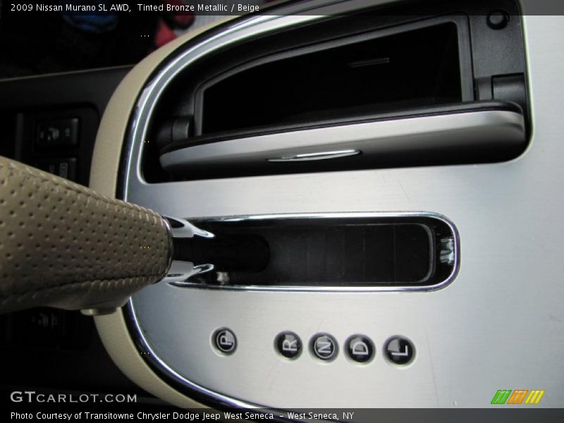 Tinted Bronze Metallic / Beige 2009 Nissan Murano SL AWD