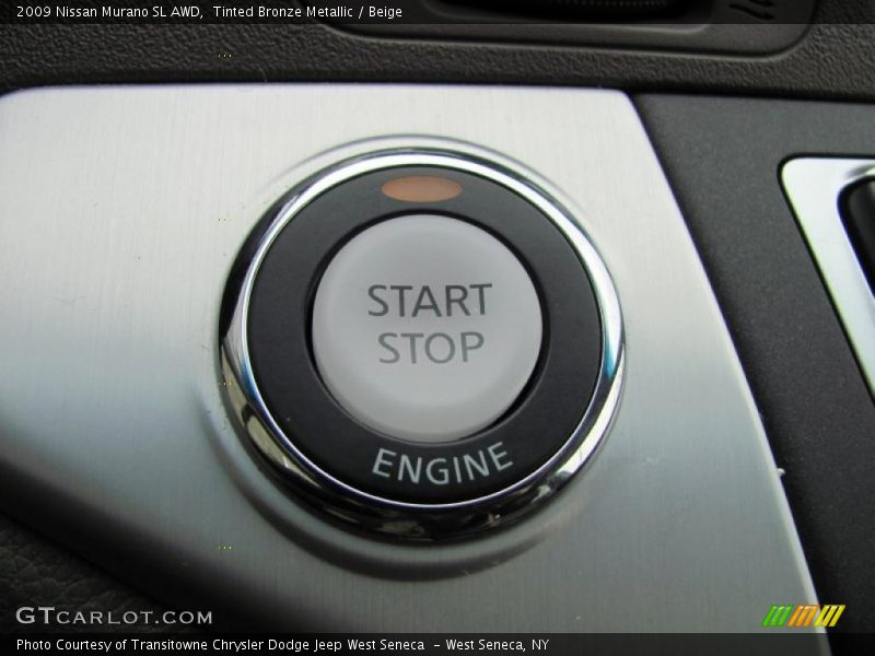 Tinted Bronze Metallic / Beige 2009 Nissan Murano SL AWD