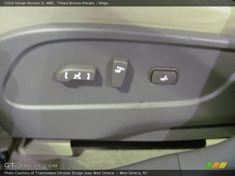 Tinted Bronze Metallic / Beige 2009 Nissan Murano SL AWD