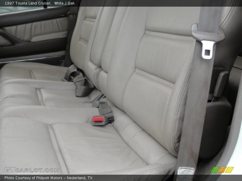 White / Oak 1997 Toyota Land Cruiser