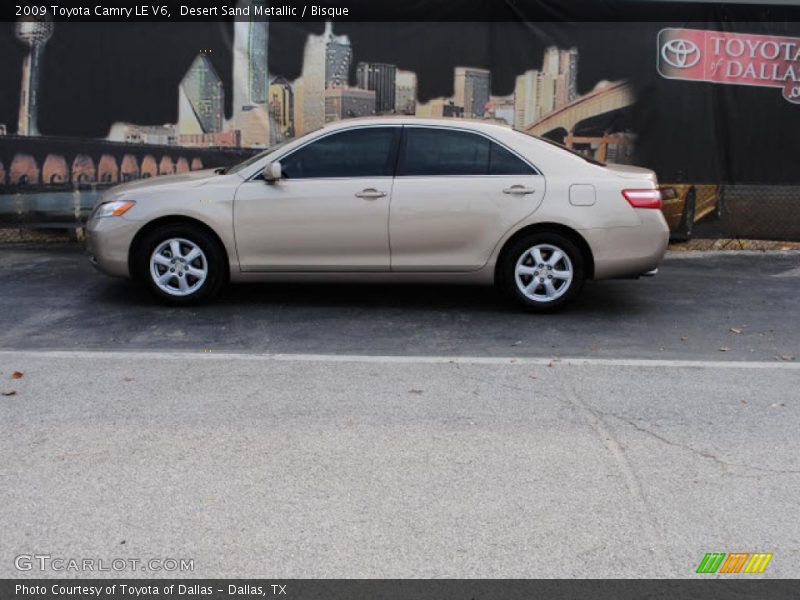 Desert Sand Metallic / Bisque 2009 Toyota Camry LE V6