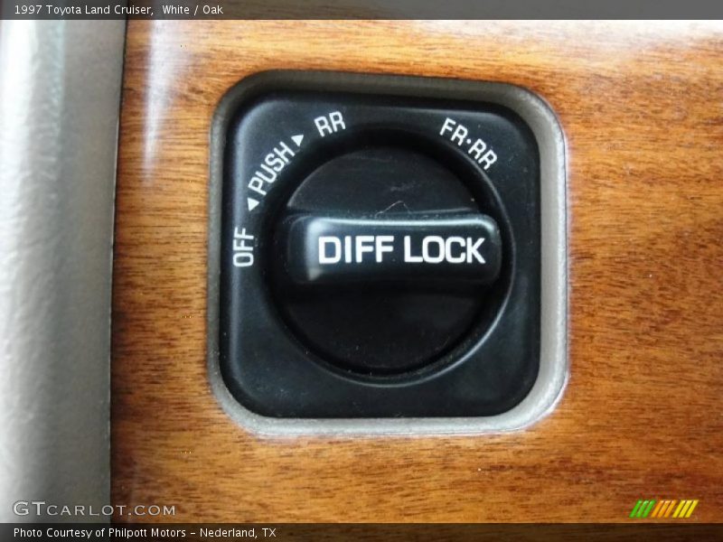 Controls of 1997 Land Cruiser 