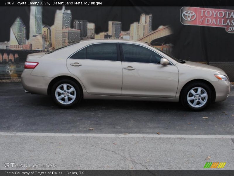 Desert Sand Metallic / Bisque 2009 Toyota Camry LE V6