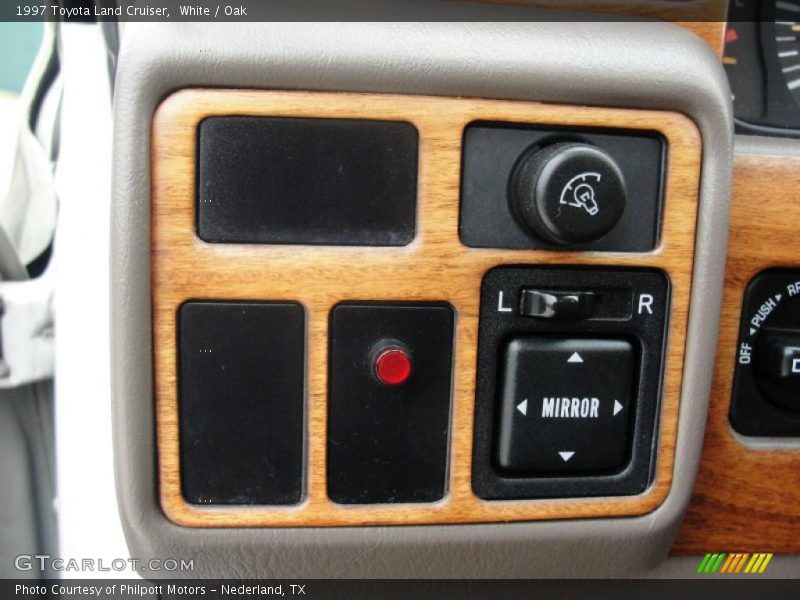 Controls of 1997 Land Cruiser 