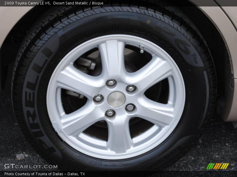 Desert Sand Metallic / Bisque 2009 Toyota Camry LE V6