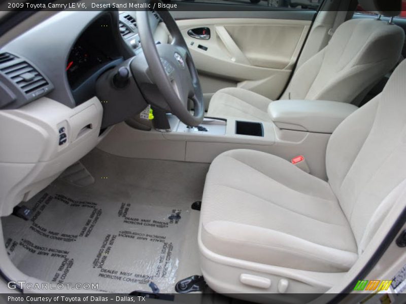 Desert Sand Metallic / Bisque 2009 Toyota Camry LE V6
