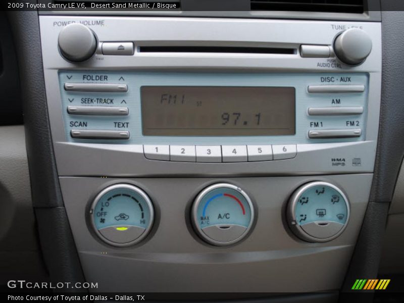 Desert Sand Metallic / Bisque 2009 Toyota Camry LE V6