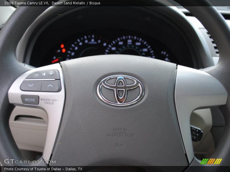 Desert Sand Metallic / Bisque 2009 Toyota Camry LE V6