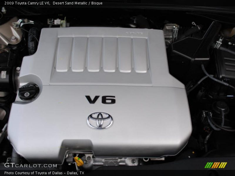 Desert Sand Metallic / Bisque 2009 Toyota Camry LE V6