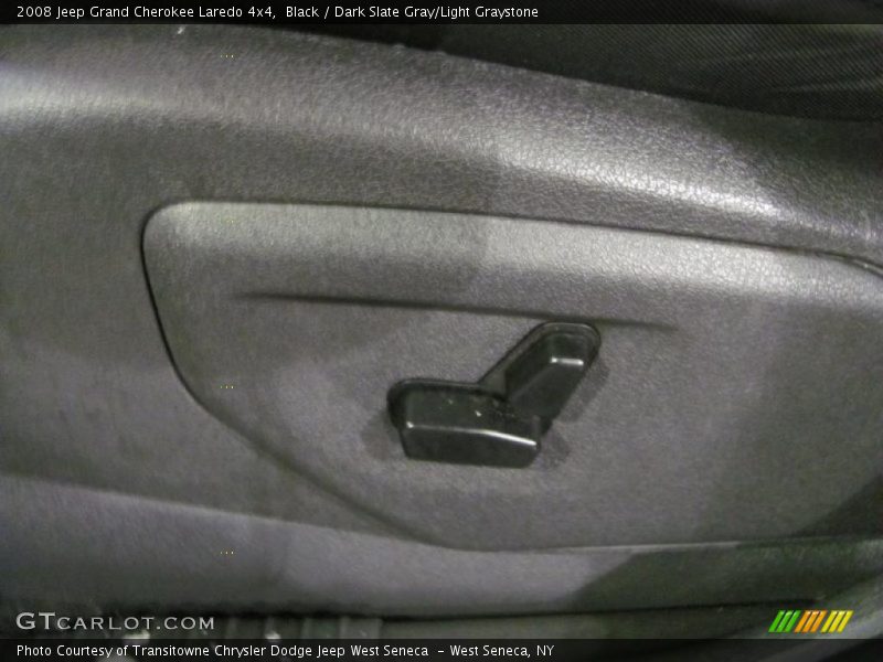 Black / Dark Slate Gray/Light Graystone 2008 Jeep Grand Cherokee Laredo 4x4