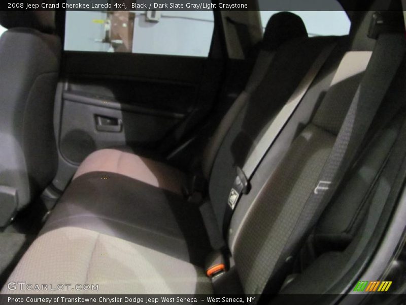 Black / Dark Slate Gray/Light Graystone 2008 Jeep Grand Cherokee Laredo 4x4