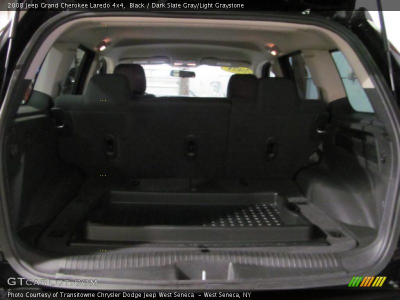 Black / Dark Slate Gray/Light Graystone 2008 Jeep Grand Cherokee Laredo 4x4