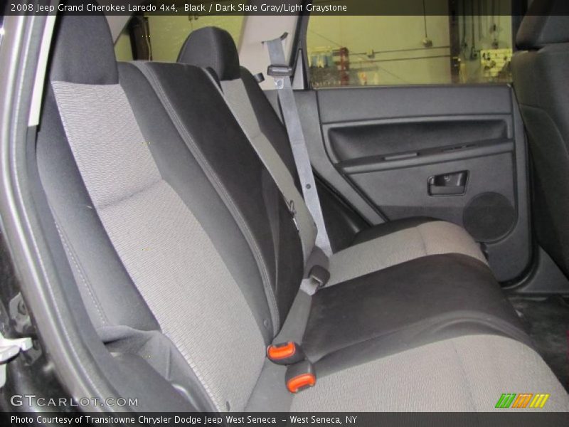 Black / Dark Slate Gray/Light Graystone 2008 Jeep Grand Cherokee Laredo 4x4