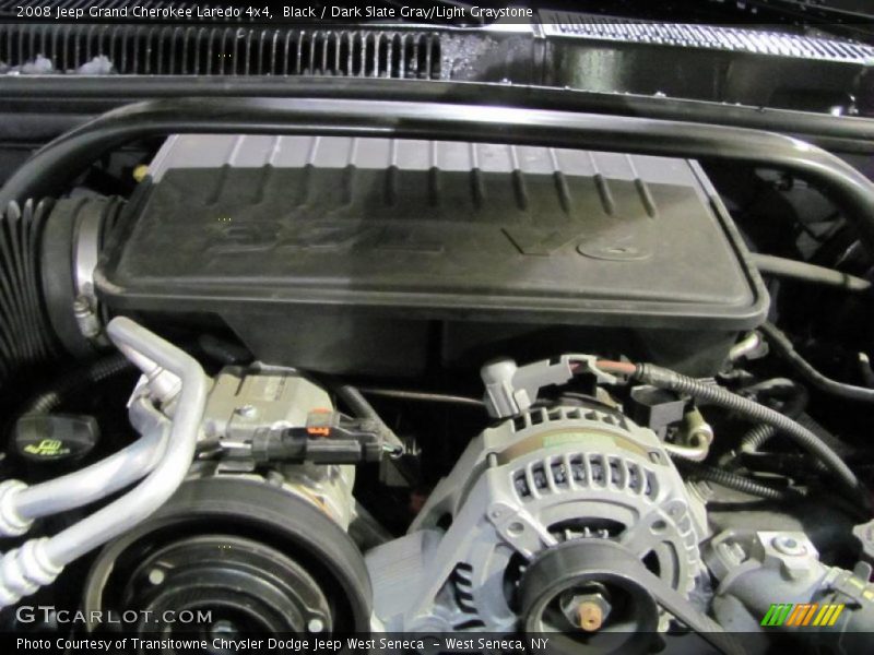 Black / Dark Slate Gray/Light Graystone 2008 Jeep Grand Cherokee Laredo 4x4