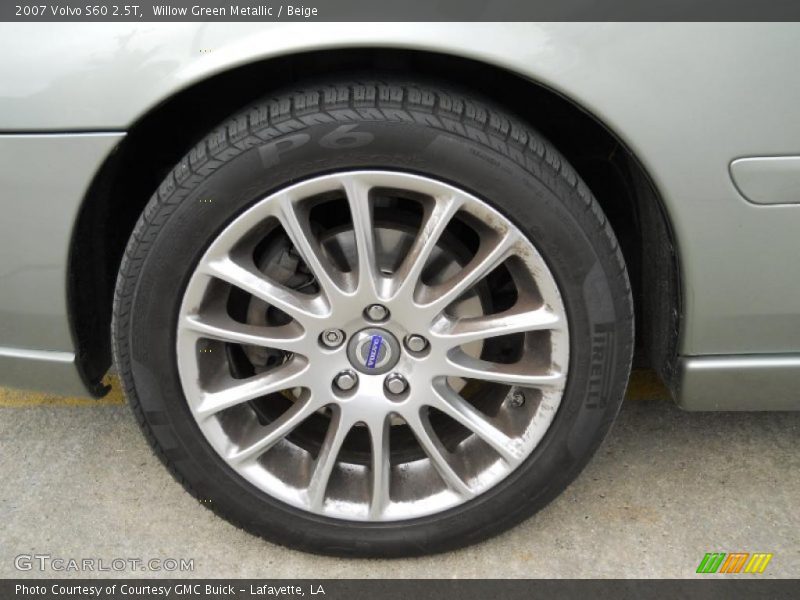 Willow Green Metallic / Beige 2007 Volvo S60 2.5T