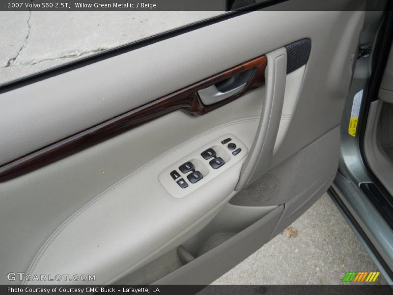 Willow Green Metallic / Beige 2007 Volvo S60 2.5T