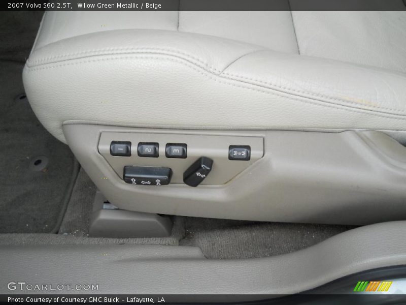 Willow Green Metallic / Beige 2007 Volvo S60 2.5T