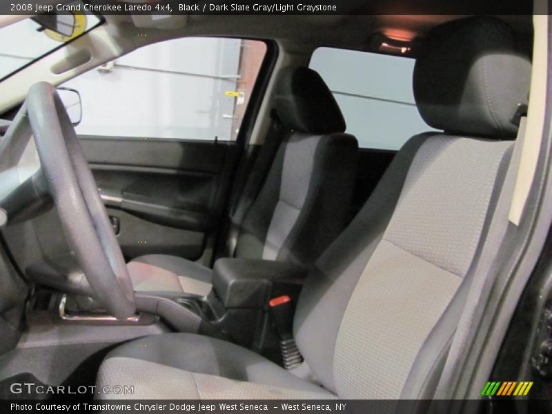 Black / Dark Slate Gray/Light Graystone 2008 Jeep Grand Cherokee Laredo 4x4