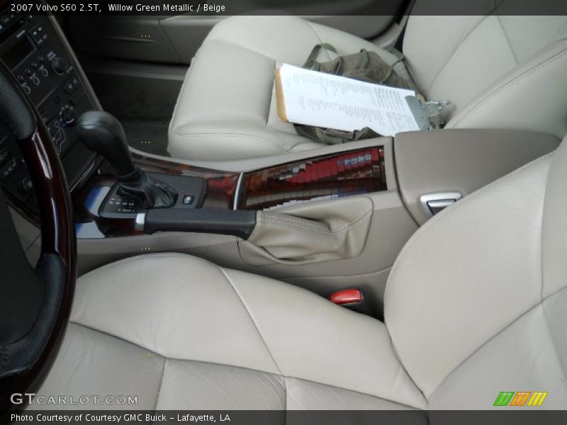 Willow Green Metallic / Beige 2007 Volvo S60 2.5T