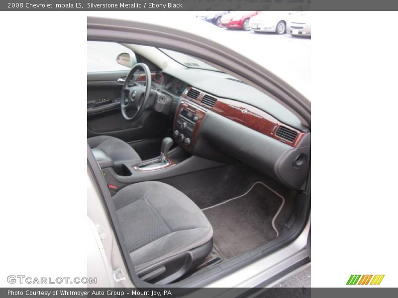 Silverstone Metallic / Ebony Black 2008 Chevrolet Impala LS