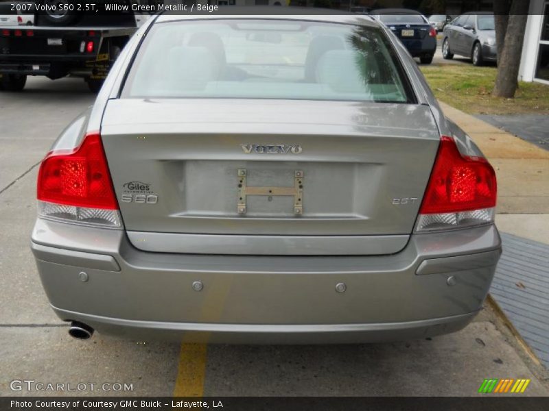 Willow Green Metallic / Beige 2007 Volvo S60 2.5T