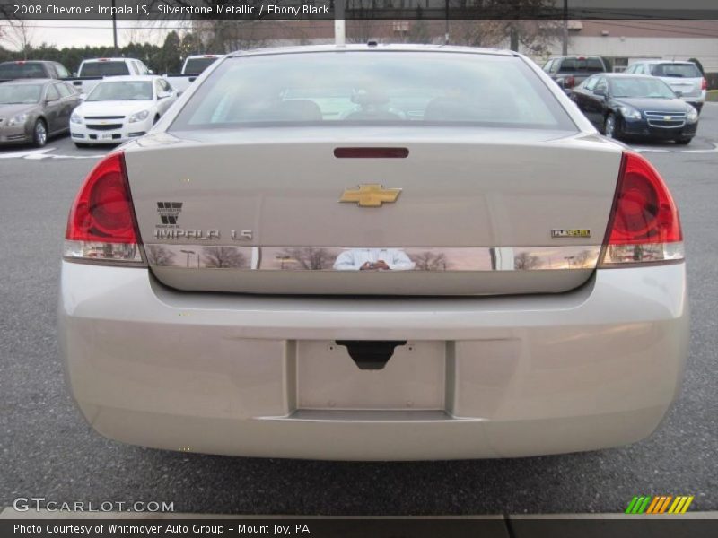 Silverstone Metallic / Ebony Black 2008 Chevrolet Impala LS