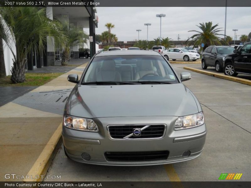 Willow Green Metallic / Beige 2007 Volvo S60 2.5T