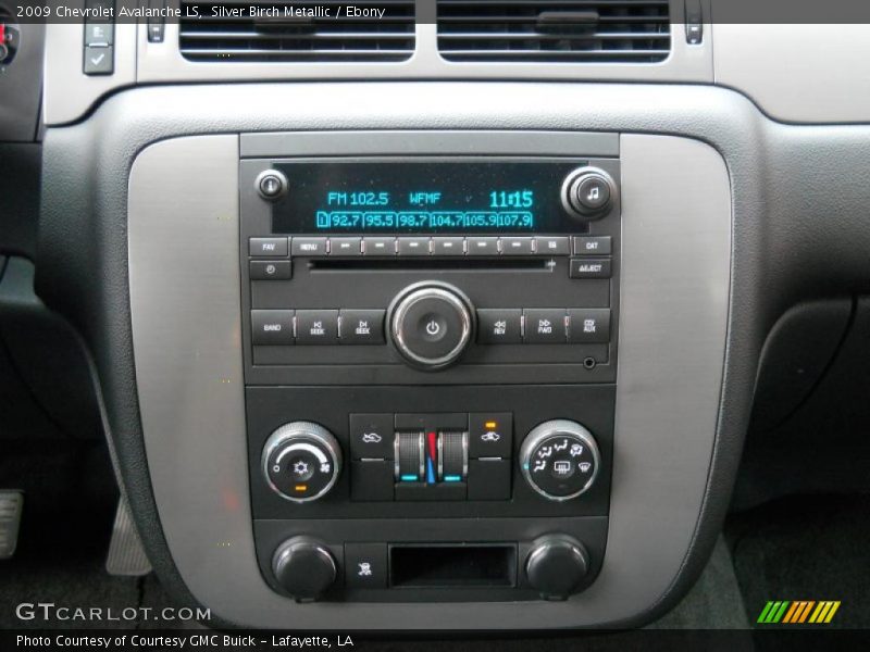 Controls of 2009 Avalanche LS