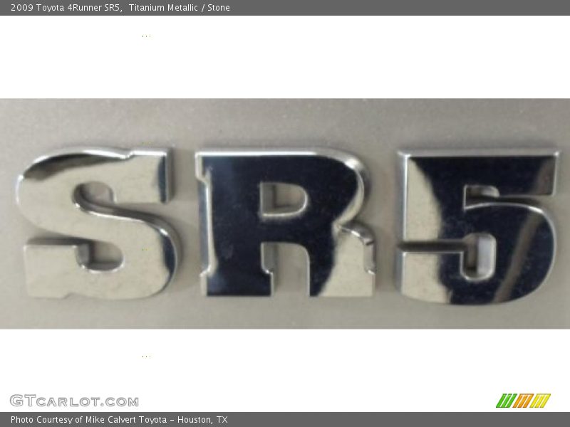 Titanium Metallic / Stone 2009 Toyota 4Runner SR5
