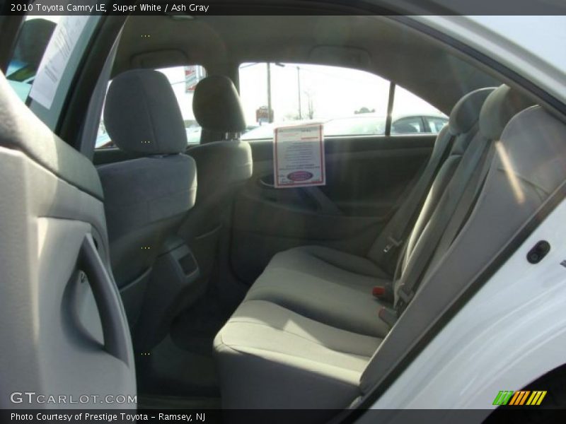 Super White / Ash Gray 2010 Toyota Camry LE