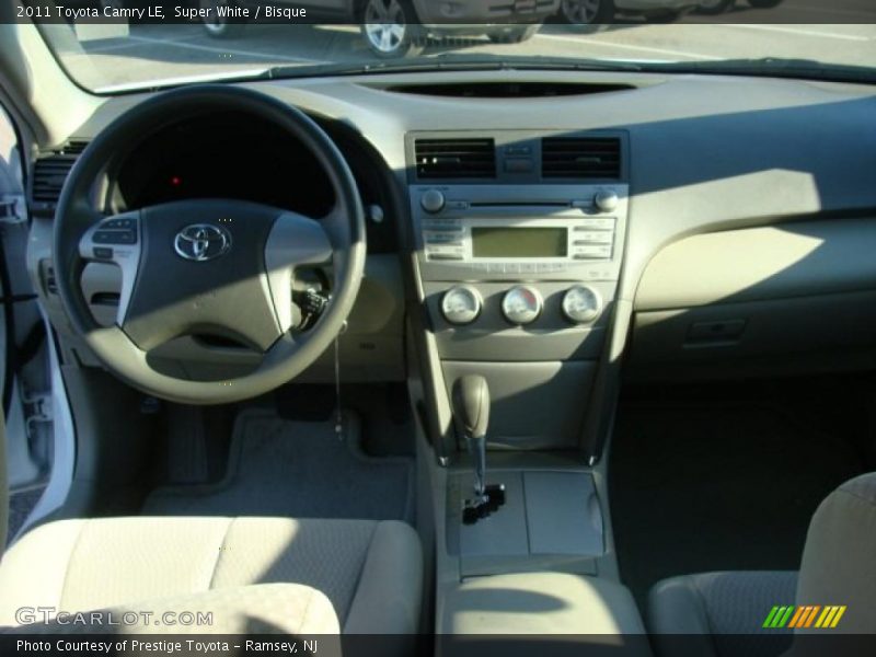 Super White / Bisque 2011 Toyota Camry LE