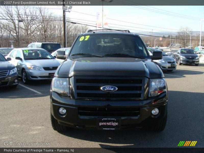 Black / Charcoal Black 2007 Ford Expedition Limited 4x4