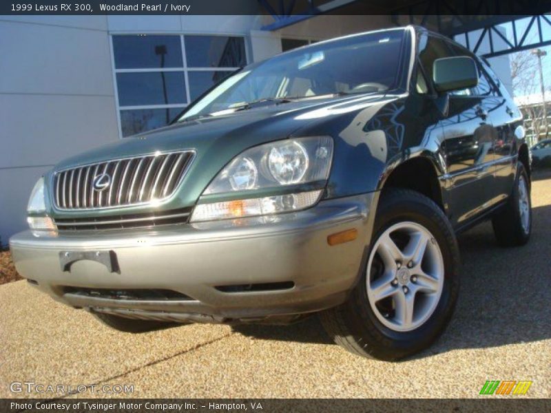 Woodland Pearl / Ivory 1999 Lexus RX 300