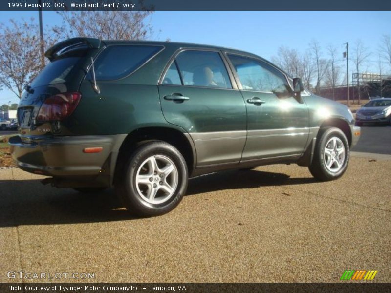 Woodland Pearl / Ivory 1999 Lexus RX 300