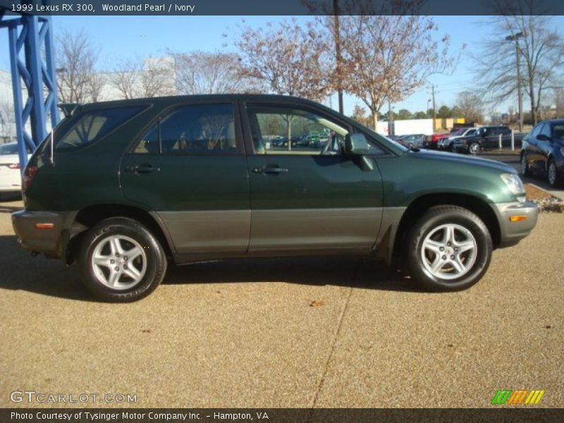 Woodland Pearl / Ivory 1999 Lexus RX 300