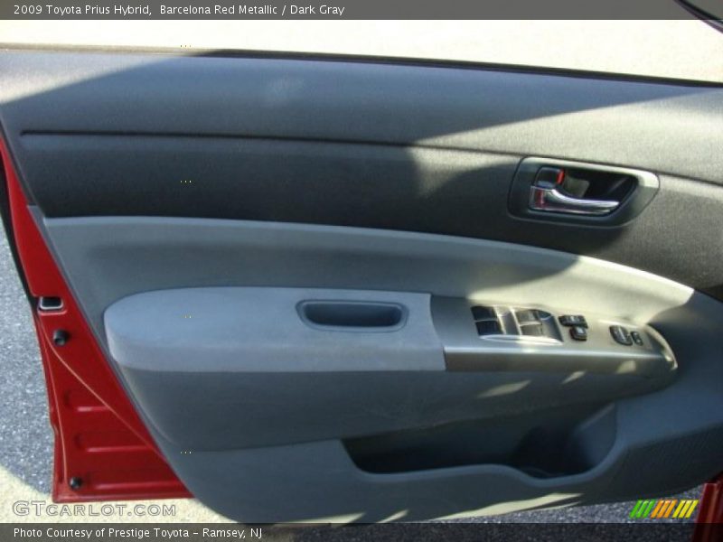 Barcelona Red Metallic / Dark Gray 2009 Toyota Prius Hybrid